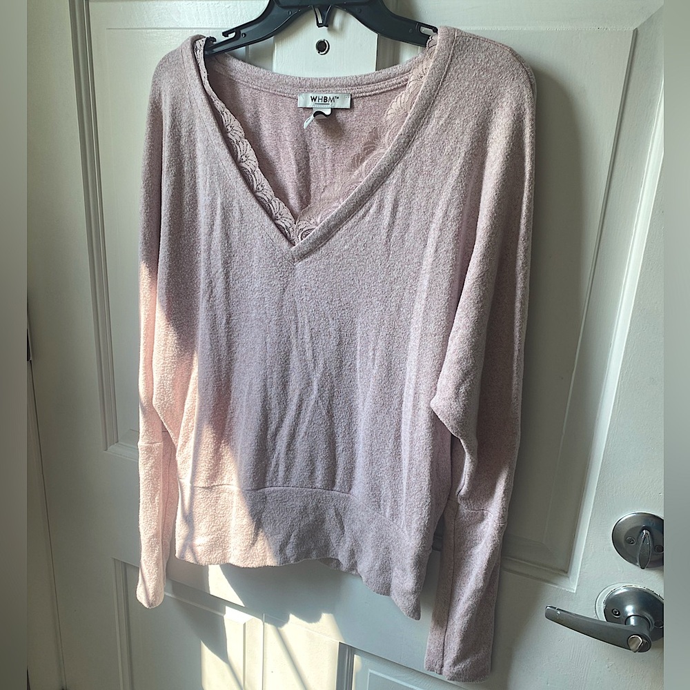 Light Pink Medium WHBM Sweater